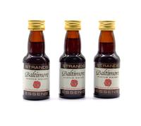 3 x Baltimore 25ml - Senza Alcool, Essenza di Vodka, Aroma per Torta