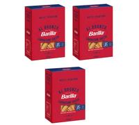 6 x Barilla Mezzi Rigatoni al Bronzo Trafilato al Bronzo 400 g Metodo di lavorazione grezza