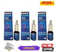3 X Betadine Adulti Freddo Difesa Nasali Spray 20ml Aiuta Stop Raffreddore Early