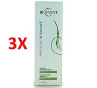 3 X Biopoint Personal Dermocare Re-balance Shampoo Capelli Misti 200 Ml