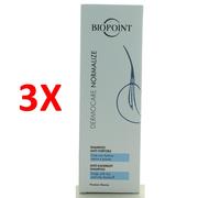 3 X Biopoint Personal Shampoo Capelli Con Forfora - Capelli Normali 200ml +peel