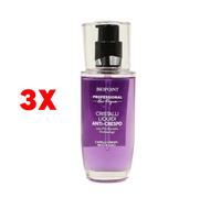 3 X Biopoint Professional Cristalli Liquidi Anti-crespo Ultra Disciplinante Cap