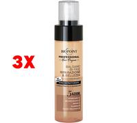 3 X Biopoint Professional Riparazione E Bellezza Balsamo Bi-fase Formula Ristru