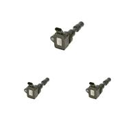 3 x Bobina d'accensione BOSCH per HYUNDAI, KIA CEE"D II, CEED, CEED III, KONA