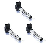 3 x Bobina d'accensione BREMI per SEAT, SKODA, VW FABIA 1, FABIA 1 Kombi, FABIA