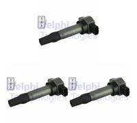 3 x Bobina d'accensione DELPHI per MITSUBISHI, GrassoT COLT VI, FORFOUR I
