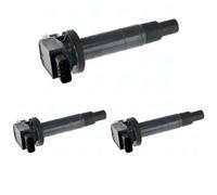3 x Bobina d'accensione NTY per TOYOTA IQ, PRIUS Liftback (_W2_), YARIS