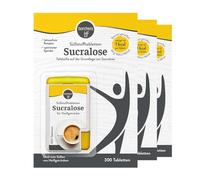 3 x borchers Compresse dolcificanti al sucralosio, In un distributore, dolcificante da tavola, per caffè, tè e bevande calde 3 x 300 compresse