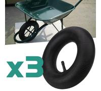 3 x Camera d'aria per ruota carriola modello Vespa 3.50 8 Rinforzata valvola 413