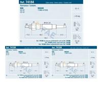 3 x Candela a incandescenza FAE per NISSAN LAUREL, PATROL III, PATROL Y60, Y61