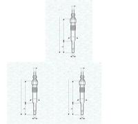 MAGNETI MARELLI Candeletta 062900028304 Candeletta RENAULT,VW,SKODA,KANGOO (KC0/1_),POLO (9N_),Golf IV Hatchback (1J1),PASSAT Variant (3B6),POLO (6N2)