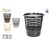 3 x Cestino Gettacarta in Plastica per Carta Ufficio Camera Cucina Appartamento