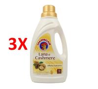 3 X Chanteclair Lana E Cashmere Con Olio Di Argan - Effetto Balsamo 18 Lavaggi