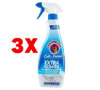 3 X Chanteclair Spray Colli & Polsini Extra Power 500 Ml Sgrassatore Bucato