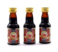 3 x Cherry Brandy 25ml - Senza Alcool, Essenza di Vodka, Aroma per Torta