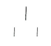 3 x Cinghia trapezoidale BOSCH per AUDI, BMW, CITRON, FENDT, FIAT, FORD,