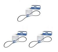 3 x Cinghia trapezoidale DT Spare Parts per ALPINE, AUDI, AUTO UNION, BMW