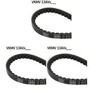 3 x Cinghia trapezoidale SKF per AUDI, MITSUBISHI, OPEL 100 C3, 200 C2, 80 B3,