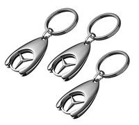 3 x Ciondolo portachiavi con lo shopping-Chip Original Mercedes-Benz