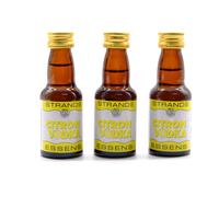 3 x Citron Vodka 25ml - Senza Alcool, Essenza di Vodka, Aroma per Torta