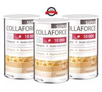 3 X COLLAGENE e ACIDO IALURONICO COLLAFORCE SUPER 10.000 450G DIETMED