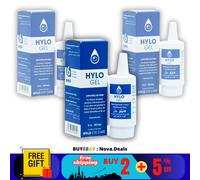 3 x collirio ialuronico Hylo Gel 10 ml Ursapharm
