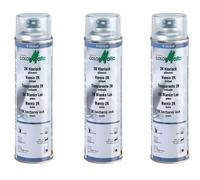 3 X Colormatic 2K Vernice Trasparente 190469 Brillante 500ml Merce Nuova