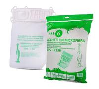 3 x confezione sacchetti microfibra adattabili VK135/136 in busta 6pz