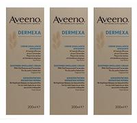 3 x Crème émolliente apaisante Aveeno® Dermexa pour peau sèche et irritée - 200 ml