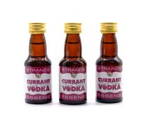 3 x Currant Vodka 25ml - Senza Alcool, Essenza di Vodka, Aroma per Torta