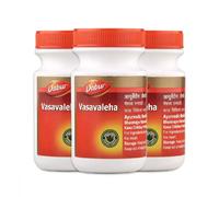 3 x Dabur Vasavaleha 250 g 3 - Supporto ayurvedico per la tosse e la salute...