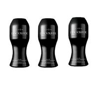 3 x deodorante da uomo, nero camoscio, a rullo, Avon
