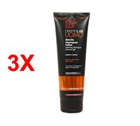 3 X Dermolab Uomo Doccia Shampoo Relax Corpo E Capelli Post Sport - Con Estratt