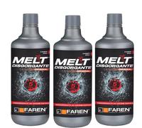 3 X Disgorgante Acido Melt Professionale 750 ML Per Scarichi Lenti e Ingorghi