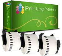 3 x DK22223 Etichette adesive continuo compatibile per Brother P-Touch QL-500 QL-500BW QL-550 QL-570 QL-700 QL-720NW QL-800 QL-810W QL-820NWB QL-1050 QL-1100 QL-1110NWB | 50mm x 30.48m | Bianco