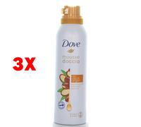 3 X Dove Doccia Mousse Con Olio Di Argan 200 Ml Nutriente