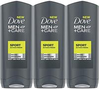 3 x Dove Men + Care Sport Active+Fresh Body and Face Wash
