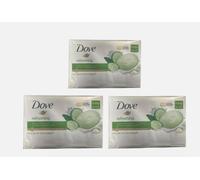 3 X Dove Rinfrescante Crema di Bellezza Barrette 4 X 90g (12 Totale) Venditore