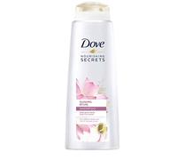 3 X Dove Shampoo - Glowing Ritual Flower di loto - per capelli setosi e lisci, 250 ml