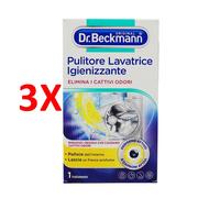 3 X Dr.beckmann Pulitore Lavatrice Igienizzante - Elimina Cattivi Odori 250 Gra