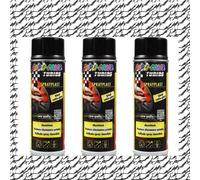 3 X Dupli-Color Vernice Sbucciature 388040 400 ML Nero Lucida Spraylast