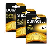 3 x Duracell 377 1.5v Silver Oxide Watch Battery Batteries SR626SW AG4 626 D377