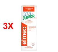 3 X Elmex Collutorio Protezione Carie Junior 6-12 Anni Bambini 400 Ml