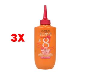 3 X Elvive Balsamo Dream Long 8 Secondi Wonder Water Capelli Lunghi E Danneggia