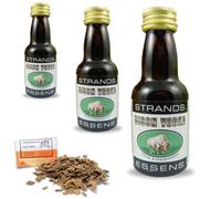 3 x Essenza Bison Vodka Style 25ml - Aroma Senza Alcol - Profilo Erbaceo Con Erba Di Bisonte - Con Chips Di Quercia Francese 20g In Omaggio