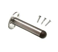 3 X Fermaporta Tipo Pilastro Satinato Cromo Con Viti 75Mm 3 Pollici | Onestopdi