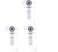 2 x Filtroo olio KNECHT per BMC, DAF, DENNIS, DONGFENG, ERF, FODEN TRUCKS