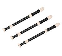3 x Flauto Alto Barocco Cantabile Classic F-Alt F200B Set in Plastica