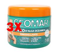 3 X Geomar Fango D'alga Oceanica 600 Gr Anticellulite Rimodellante