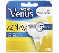 3 x Gillette Venus e Olay, ricariche per rasoi da donna a 5 lame Smooth Moisture